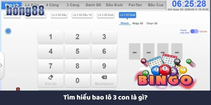 Bao Lô 3 Con Là Gì? Hướng Dẫn Chi Tiết Cách Chơi Tại Bong88 Hiểu rõ về bao lô 3 con là gì?