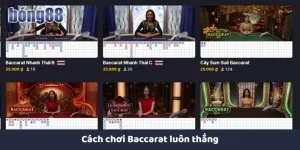 cách chơi baccarat luôn thắng