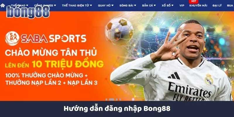 Giao diện máy tính thân thiện, dễ thao tác khi đăng nhập Bong88