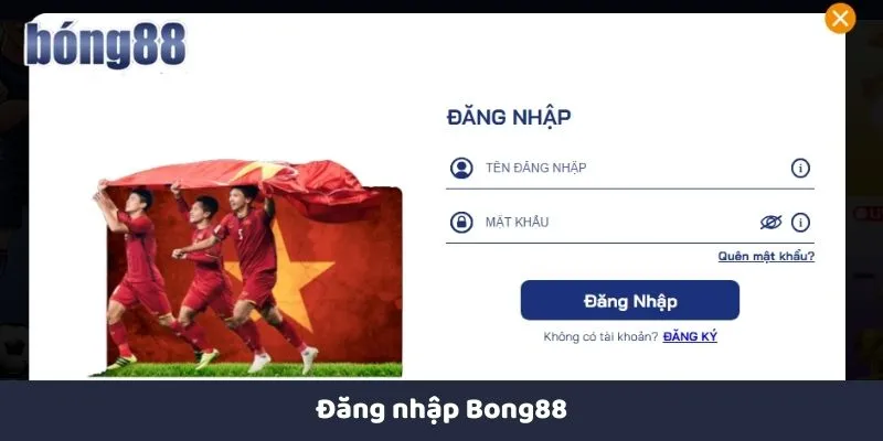 Đăng nhập Bong88
