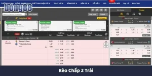 Kèo chấp 2 trái