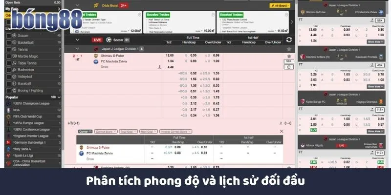 Kèo Châu Âu Tại Bong88 Và Hướng Dẫn Soi Kèo Hiệu Quả Phong độ đội bóng ảnh hưởng lớn đến kết quả đặt kèo