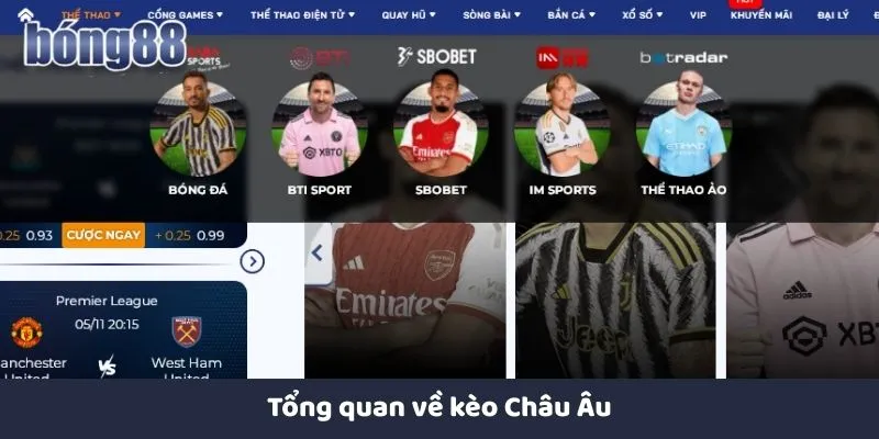 Kèo Châu Âu Tại Bong88 Và Hướng Dẫn Soi Kèo Hiệu Quả Tổng quan về kèo Châu Âu