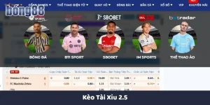 Kèo tài xỉu 2.5