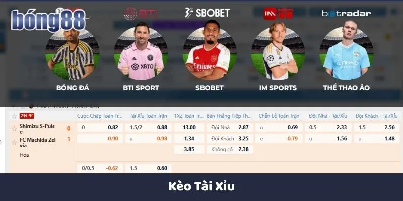 Kèo tài xỉu