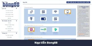Nạp tiền Bong88