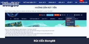Rút tiền Bong88