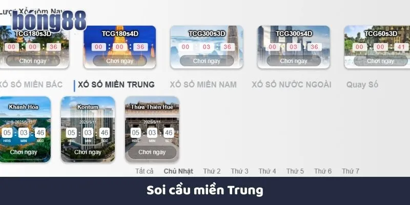 Tìm hiểu về soi cầu miền Trung