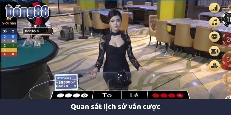 Xóc Đĩa Online Tại Bong88 - Trải Nghiệm Cá Cược Đỉnh Cao Người chơi theo dõi lịch sử ván cược để đưa ra chiến lược