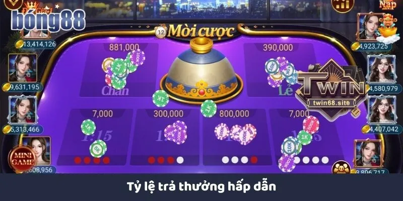 Xóc Đĩa Online Tại Bong88 - Trải Nghiệm Cá Cược Đỉnh Cao Tỷ lệ trả thưởng hấp dẫn khi chơi xóc đĩa online